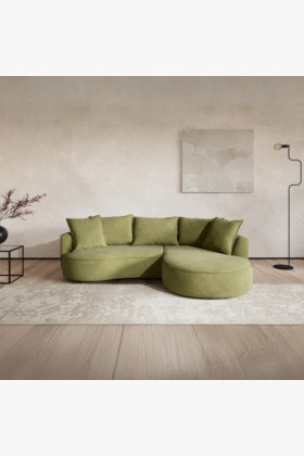 Sitzgarnitur Sofa Holzgestell Komfortkissen zeitloses Design